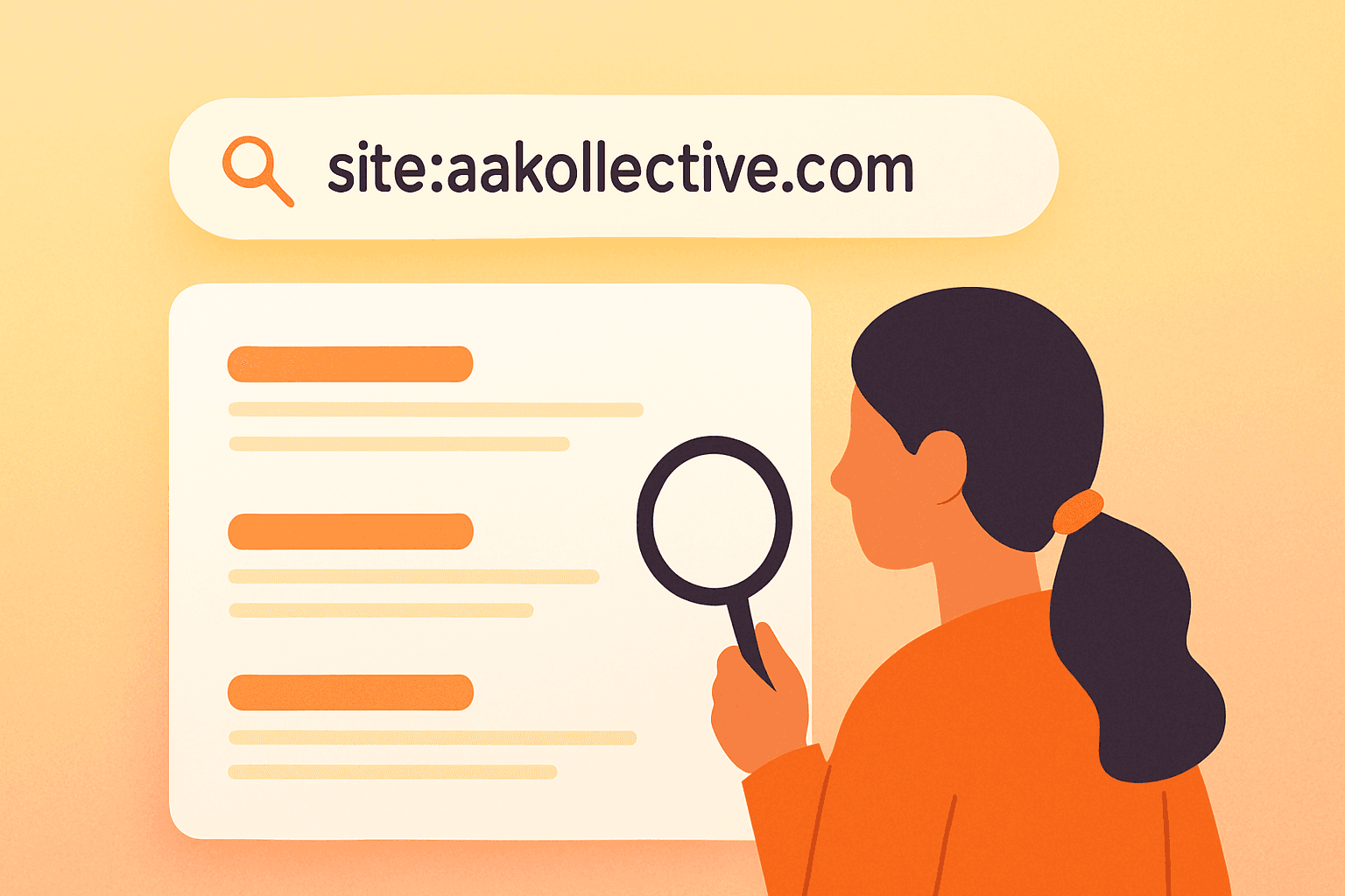 Why Does site:aakollective.com Show in Search?