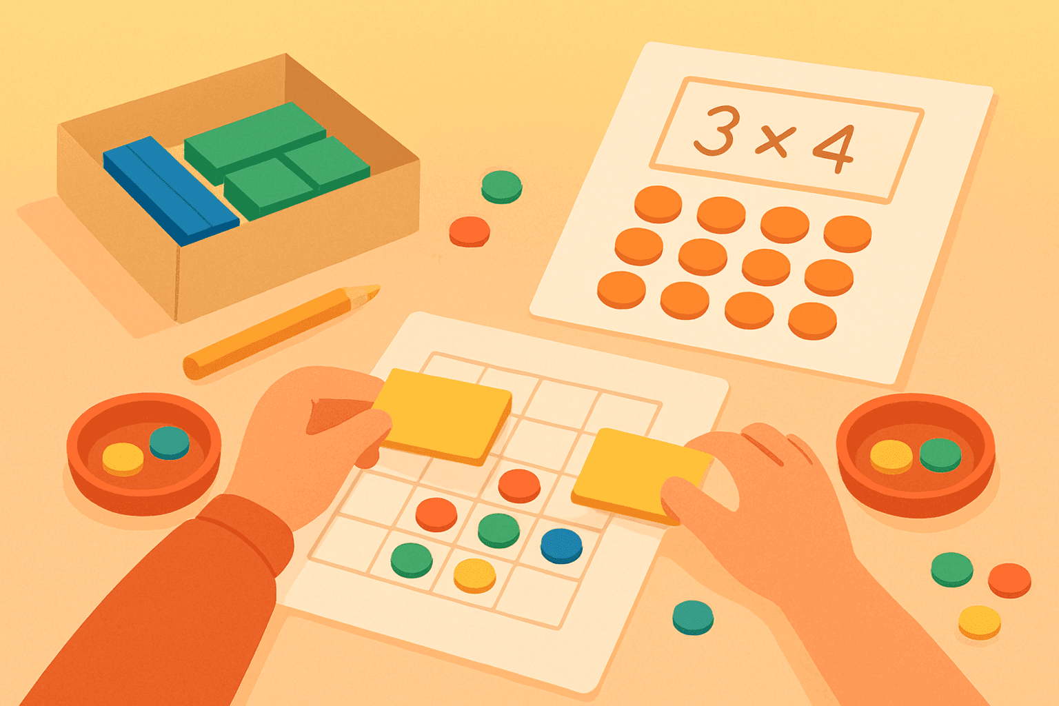 Design Hands-On Math Exploration Kits for Home and Classroom Use