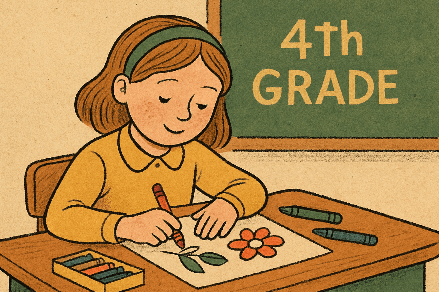4th Grade Coloring Pages for Early Finisher Work