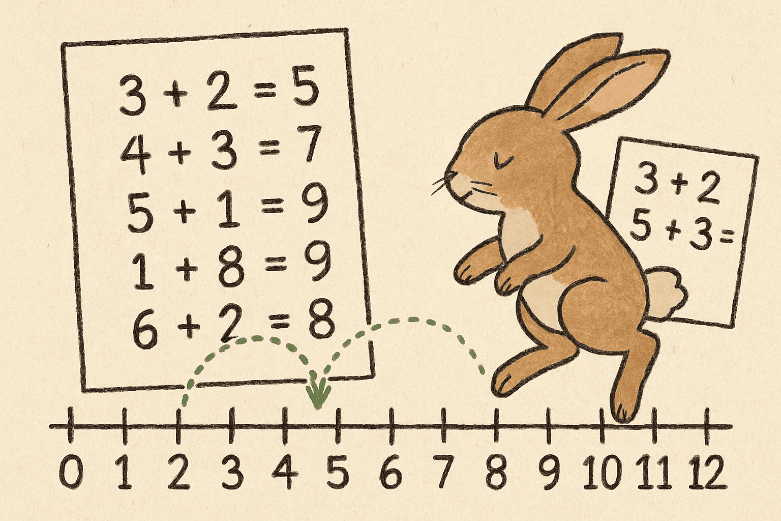 Math Addition Worksheets: Fix Counting-On Mistakes
