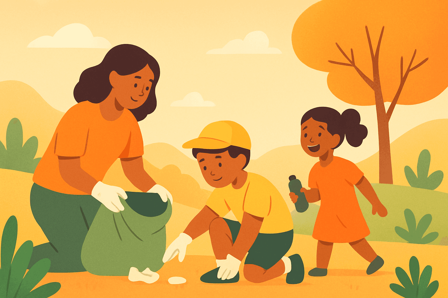 Integrate Simple Environmental Stewardship Activities to Foster Responsibility