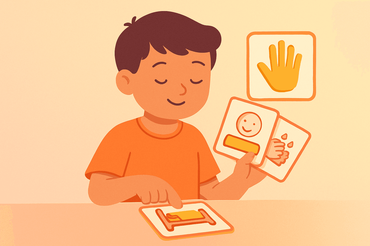 Create Multi-Sensory Routine Cards to Support Student Independence